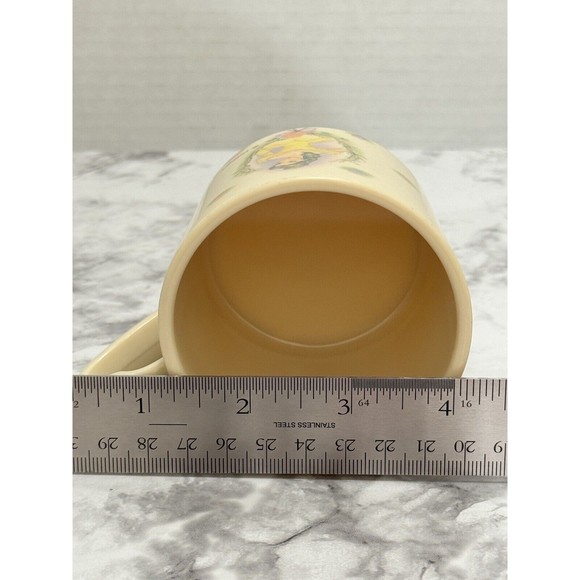 Selandia Disney Beauty And The Beast Heart Shaped Handle 4oz Melamine Mug - Picture 9 of 9